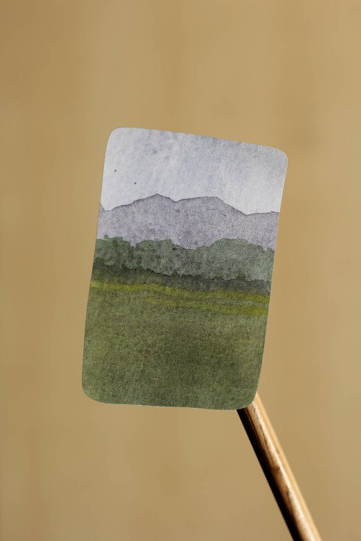 Hárok nálepiek - Krajinky 2