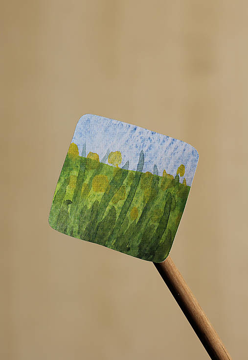 Hárok nálepiek - Krajinky 3