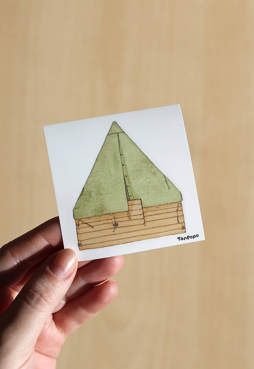 Samolepka - Podsada/stan 2