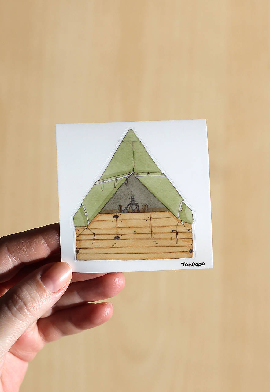 Samolepka - Podsada/stan 4