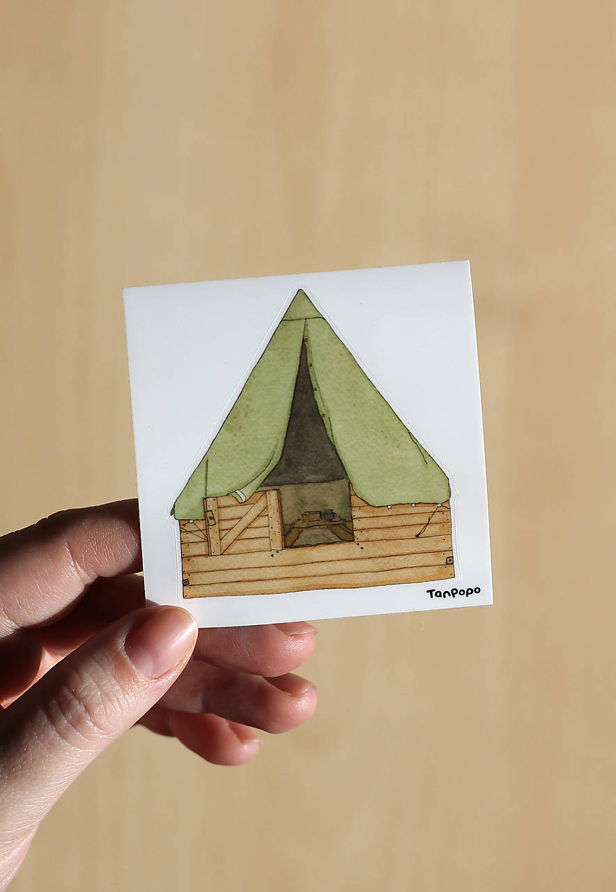 Samolepka - Podsada/stan 6