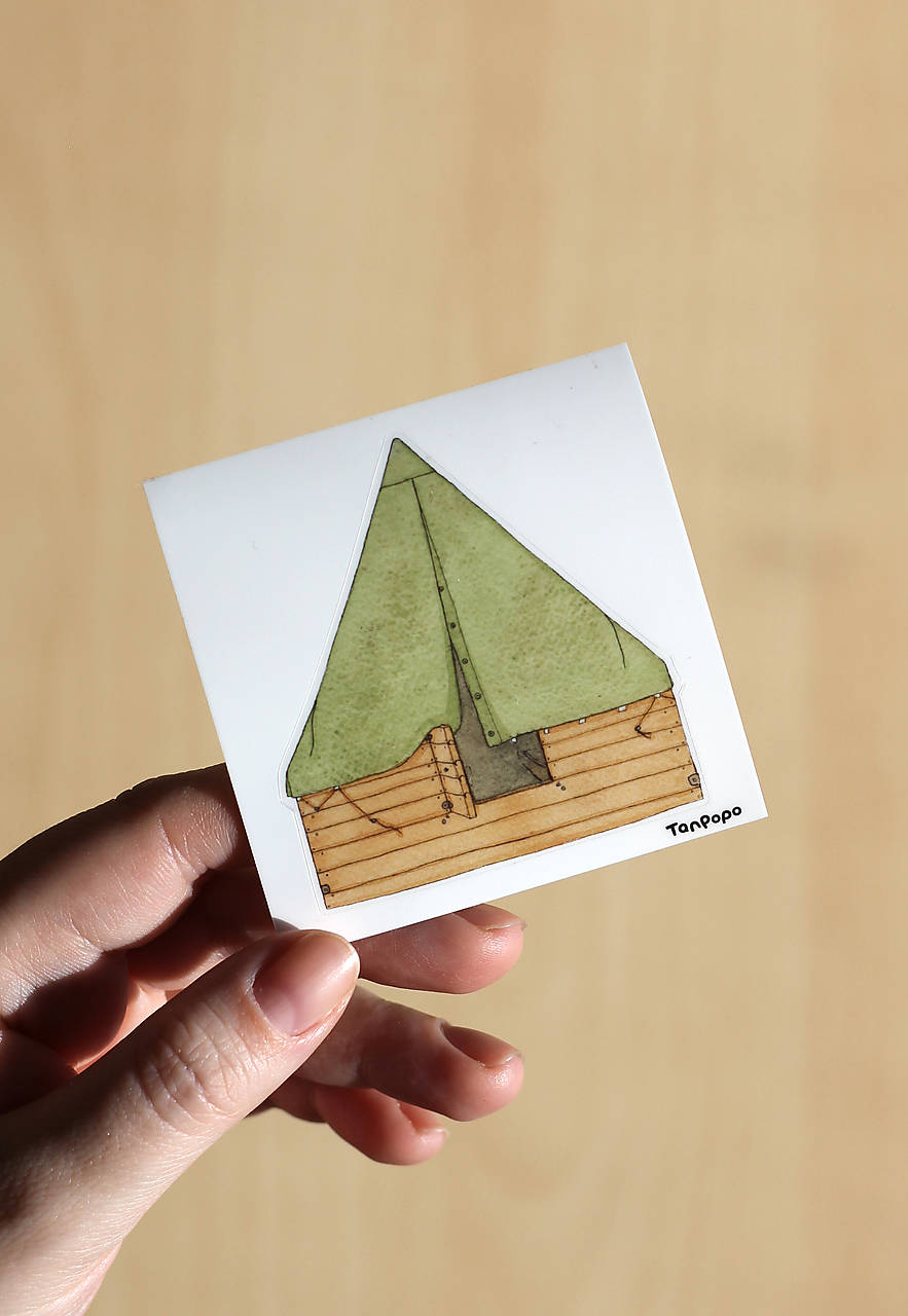 Samolepka - Podsada/stan 9