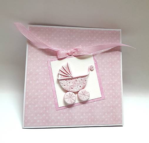 Papiernictvo - Pohľadnica / blahoželanie k narodeniu bábätka / ku krstu II - 17355110_