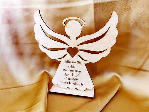 Tabuľky - Anjelik-na pamiatku zosnulých - 17353120_