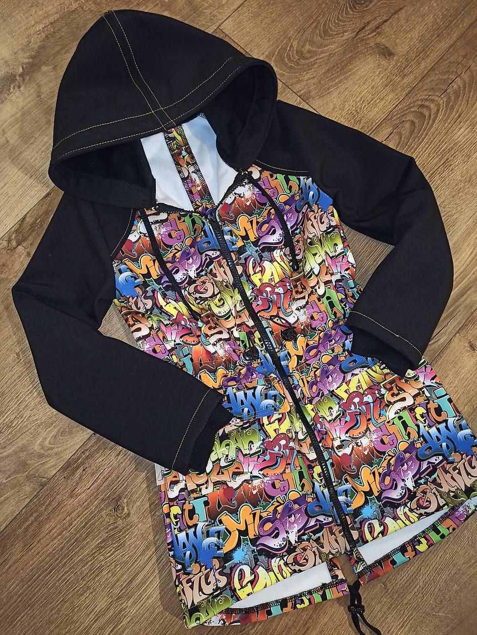 Softshellová parka- GRAFITY