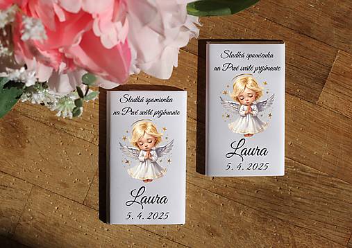 Sladkosti - Čokoládky pre chlapca aj pre dievča na Prvé sväté prijímanie (7) - 17350437_