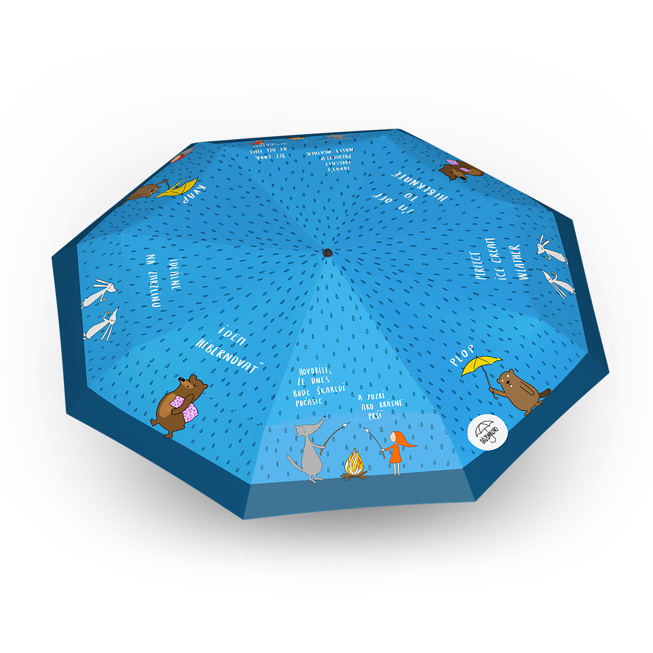 Skladací dáždnik Slovenské stromy