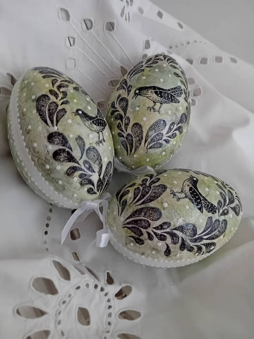 Dekorácie - Husacie kraslice  - 17357043_