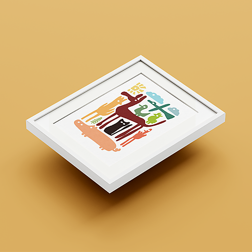 Grafika - Farma color - 17357815_