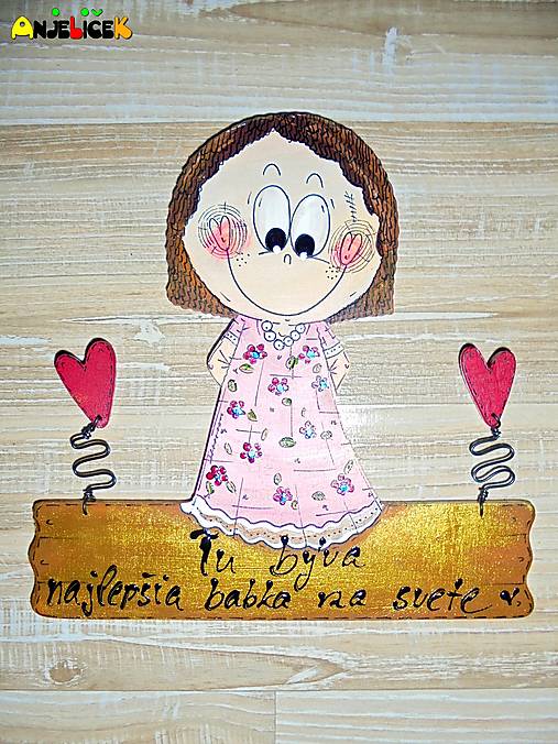 Tabuľky - Menovka - babka - 17360872_