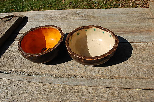 Nádoby - Keramická miska guľatá - 17359949_