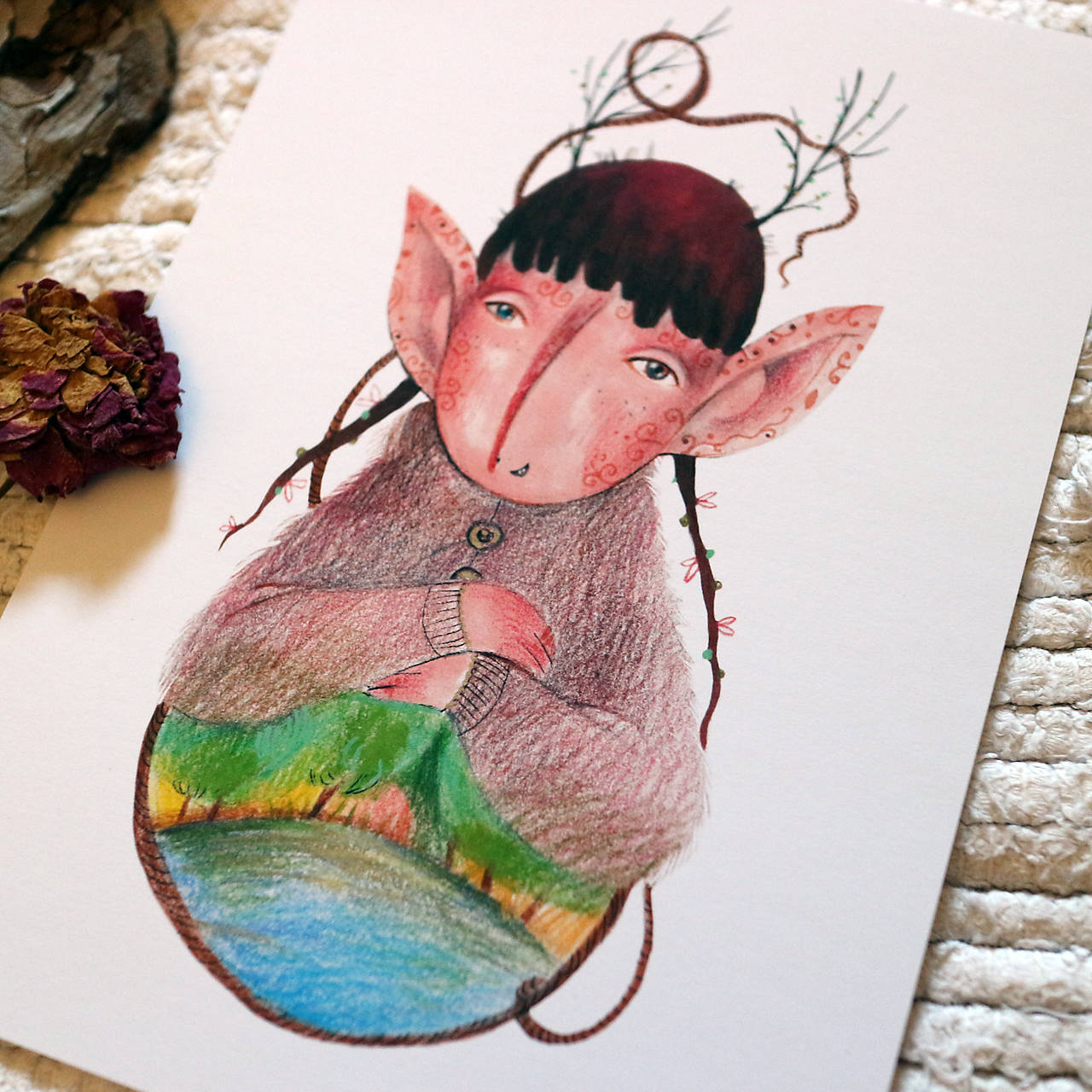 Jazerná bytosť/ print 