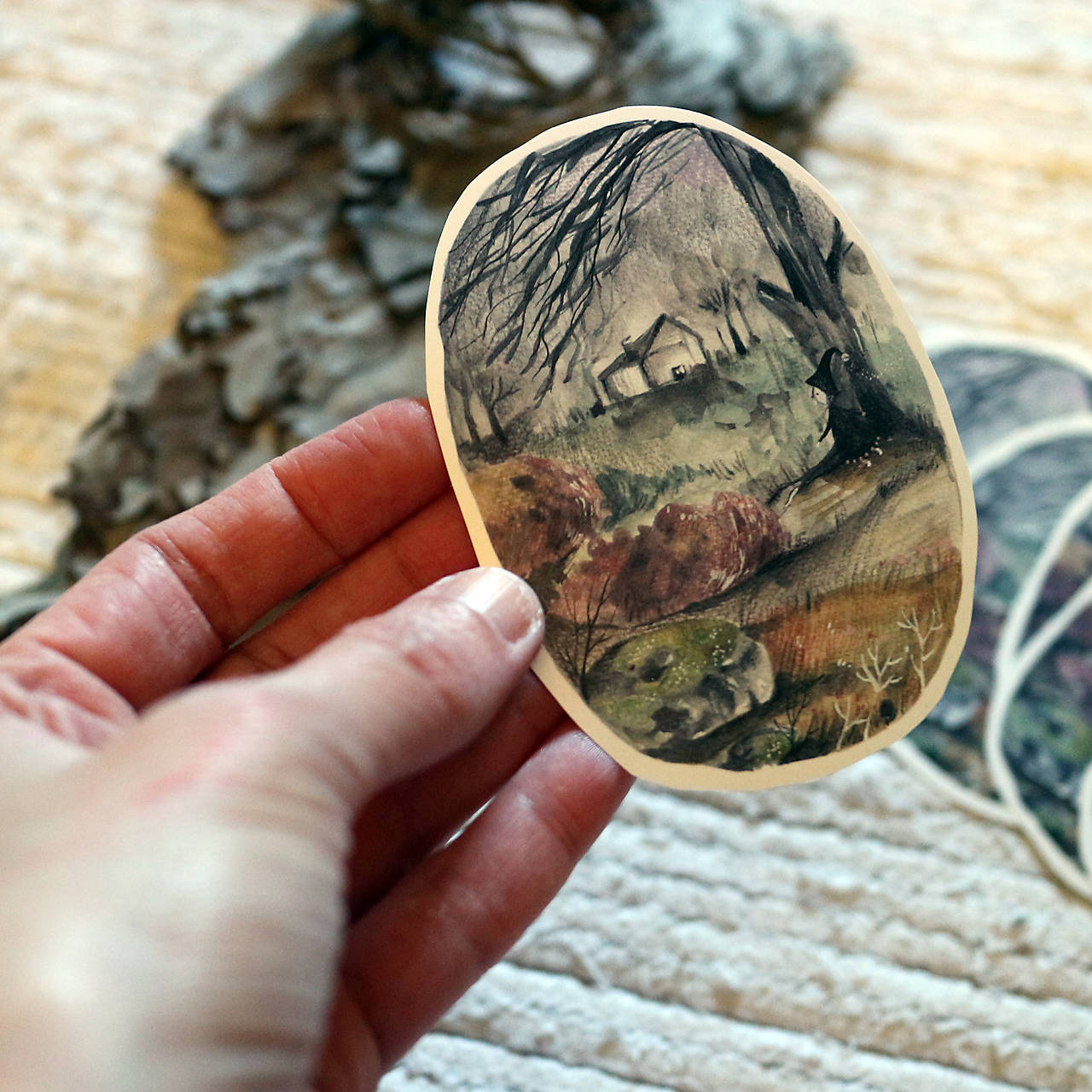 Čarodejkin dom/ univerzálna nálepka