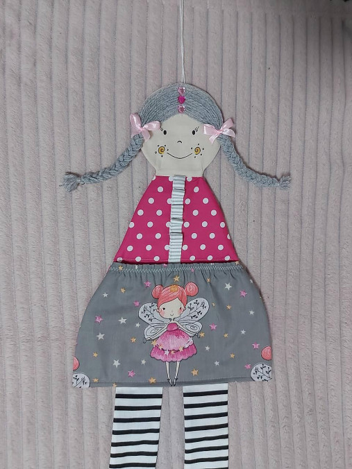 Detské doplnky - Vešiak na sponky / sponkovník - ♡ Karolka Víla - 17364049_