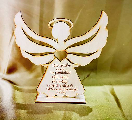 Tabuľky - Anjelik-na pamiatku zosnulých - 17366067_