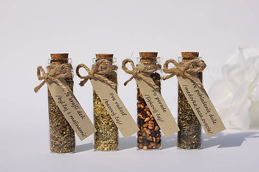 Čaje - Čajíčky pre kolegov a kolegyne (stredné 7,5 cm) - 17364649_