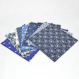 Textil - Set bavlnených štvorcov 25x25 cm - M02 - 17369549_