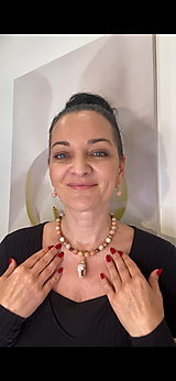 Sady šperkov - Jaspis súprava - 17372466_