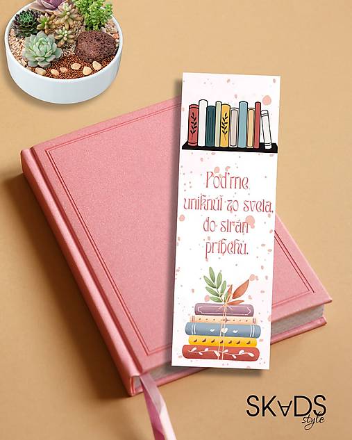 Papiernictvo - Záložka KNIŽNICA - 17372514_