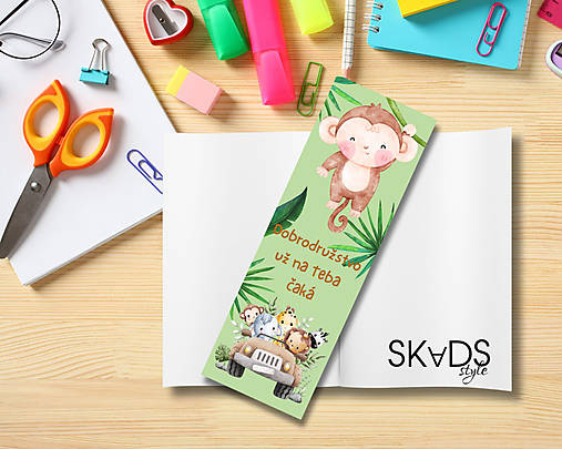 Papiernictvo - Záložka SAFARI - 17372540_