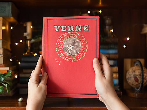 Papiernictvo - Verne - upcyklovaný skicár na kreslenie - 17372533_