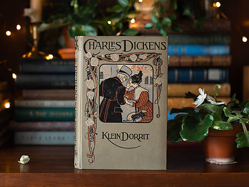 Papiernictvo - Dickens - akvarelový skicár 100% bavlna - 17372637_