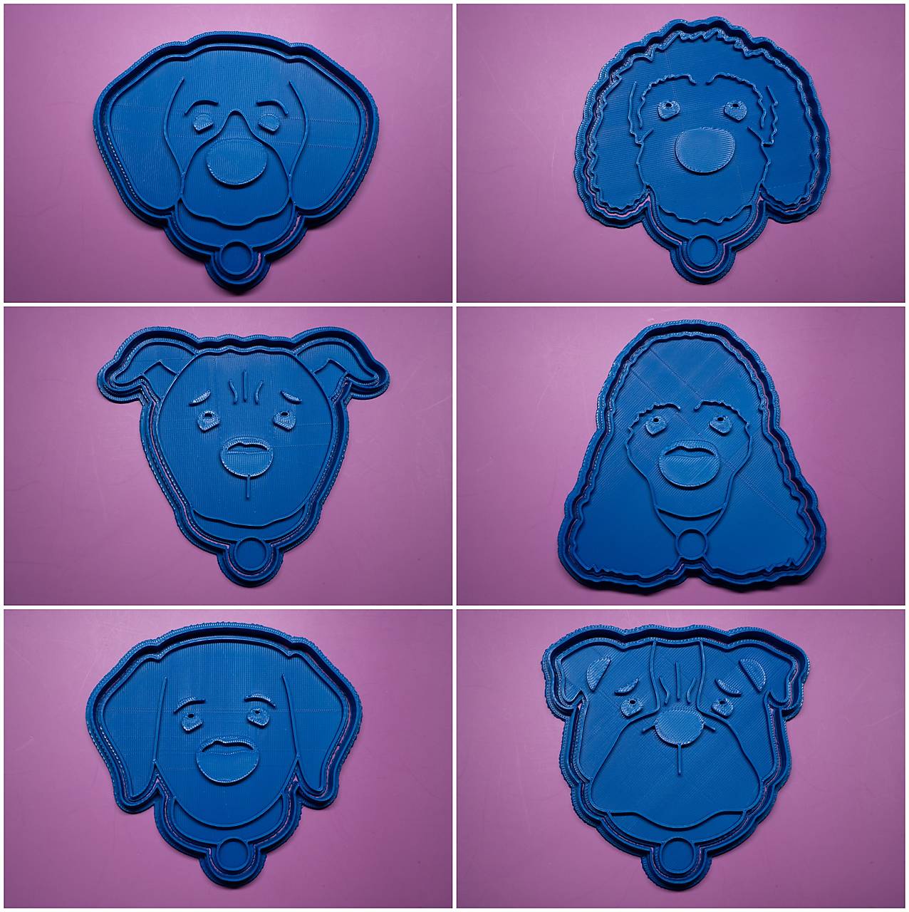 3D Tlačené Formičky na Cesto – Roztomilé Psíky!