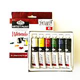 Farby-laky - Akvarelové farby 6x21 ml, Royal Langnickel - 17373685_