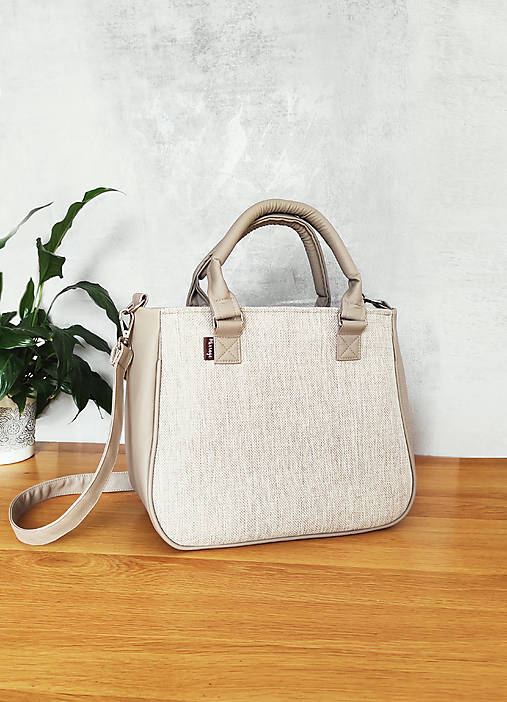 Kabelky - Chiara světlá taupe - 17375011_