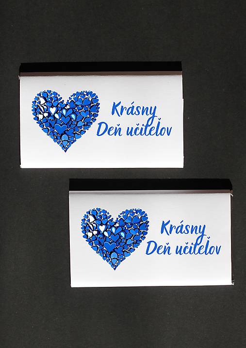 Sladkosti - Darčeky čokoládky pre pani učiteľky Začiatok školského roka (Krásny Deň učiteľov) - 17374227_