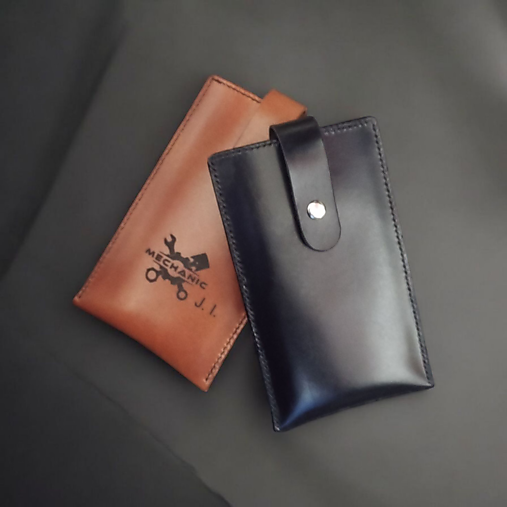 Púzdro na mobil ručne šité .