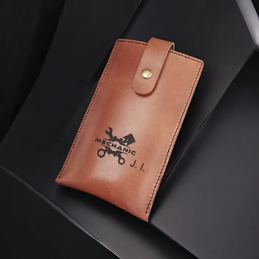 Púzdro na mobil ručne šité .