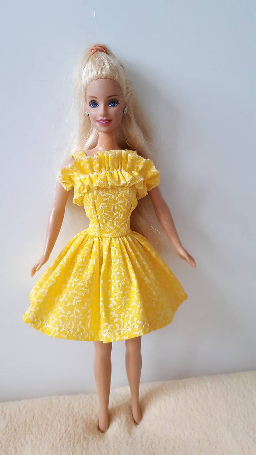 Hračky - Šaty pre barbie - 17379622_