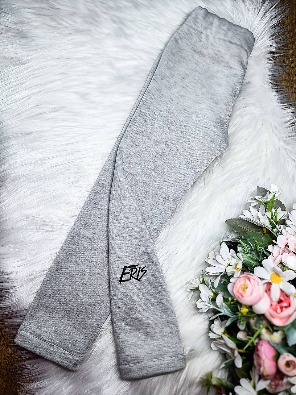 WARM legíny SIVÝ MELÍR