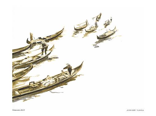 Obrazy - Venezia - print - 17382066_