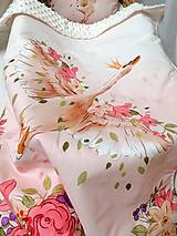 Detský textil - Deka a vankúšik princezná Labuť  - 17384871_
