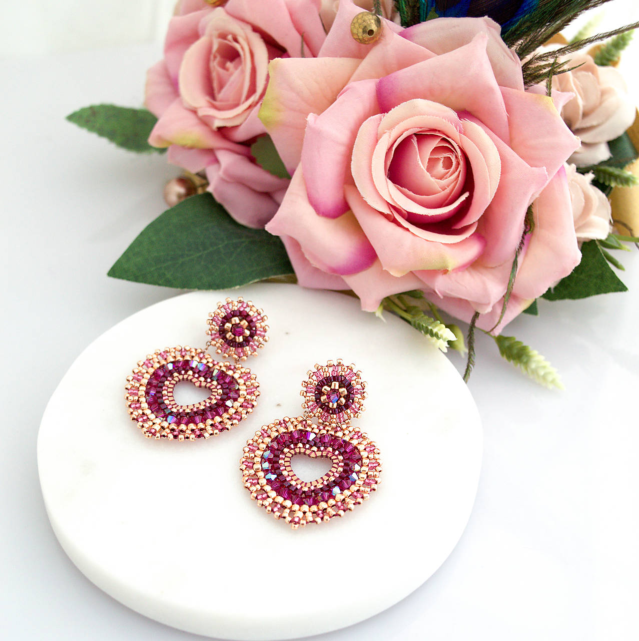 Malé srdiečkové náušnice (316L)