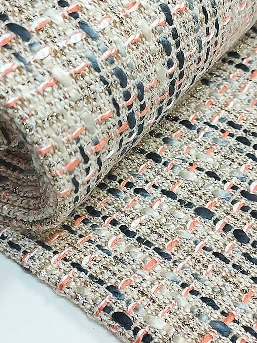 Textil - Chanelovská kostýmovka - 17387960_