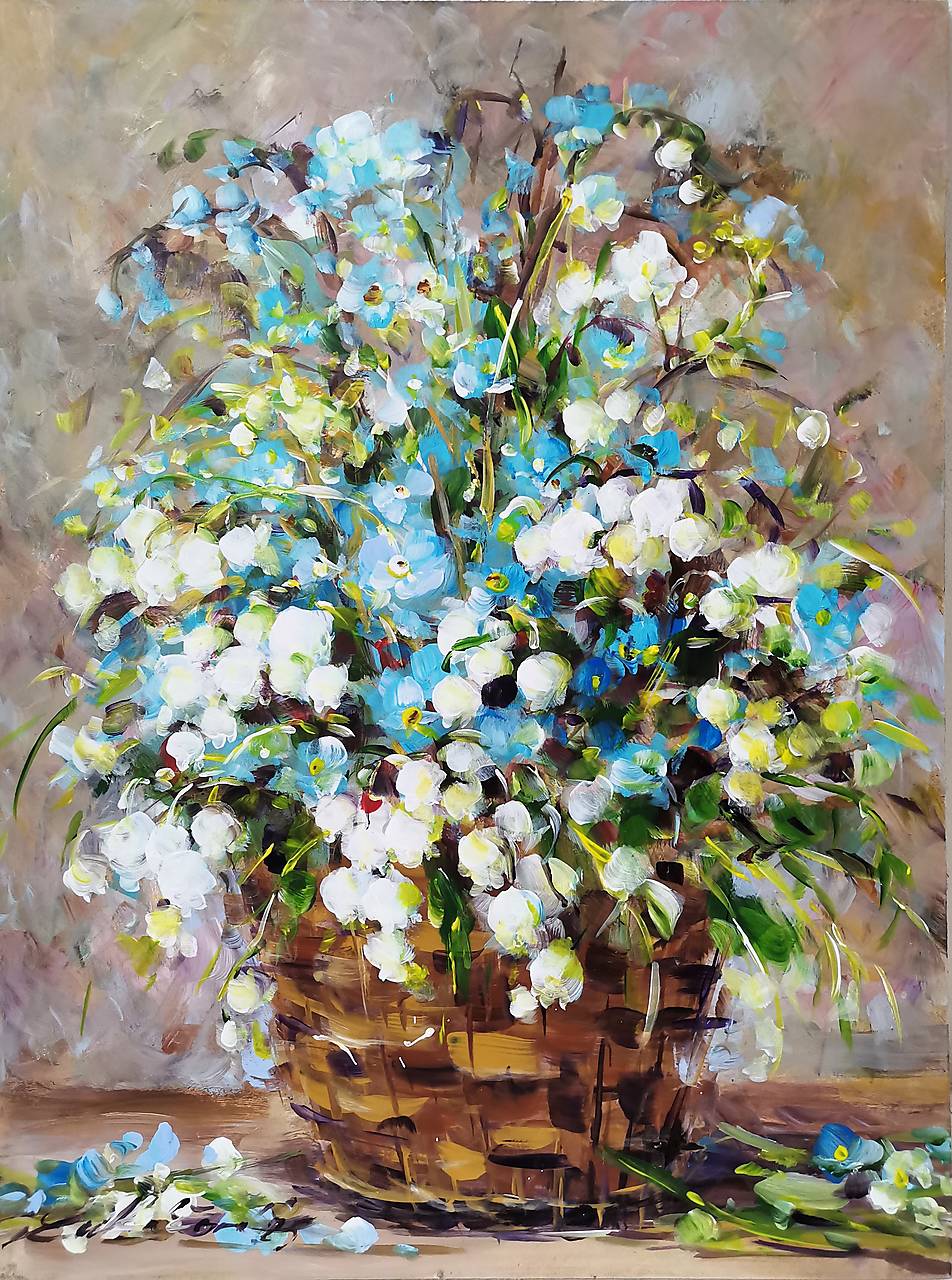 Nezábudky s konvalinkami