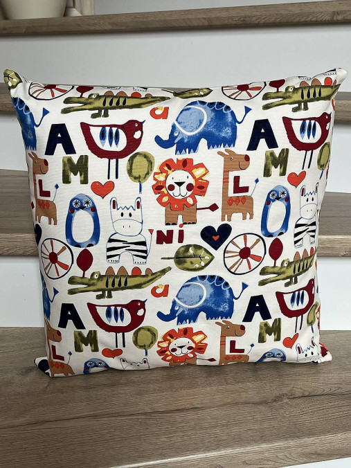 Úžitkový textil - Povlak na polštář Zvířátka - 17391206_