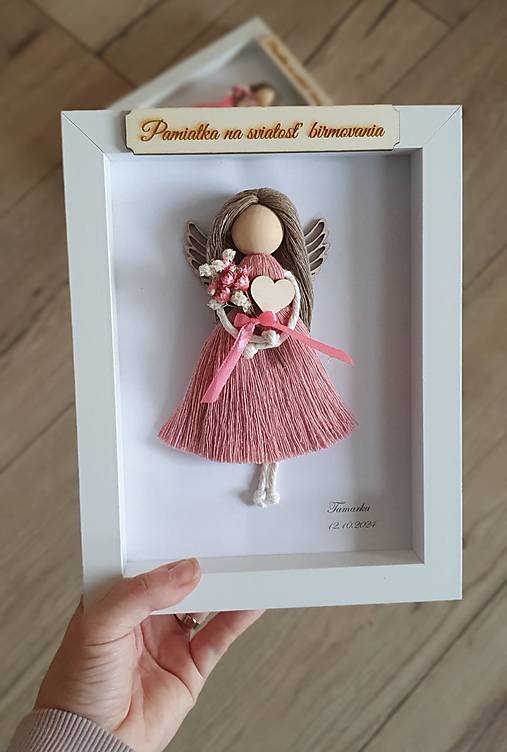 Dekorácie - Pamiatka na sviatosť birmovania  - 17392934_