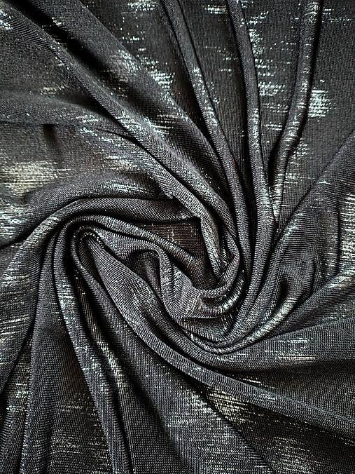Textil - Úplet s metalickou potlačou - 17394287_