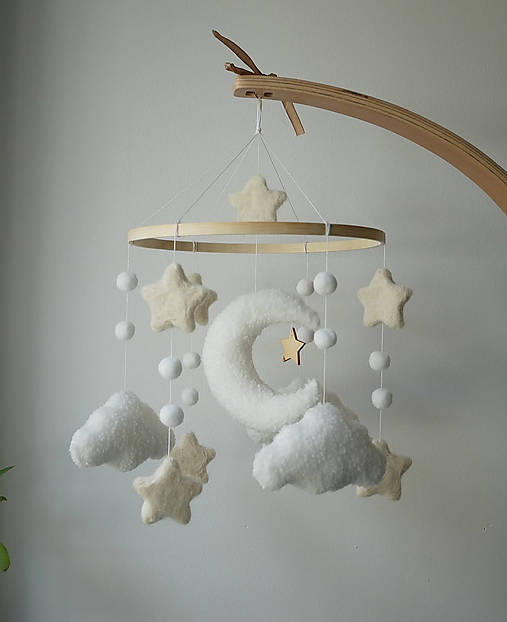 Hračky - Kolotoč nad postielku - 17394547_