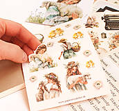 Papier - Nálepky " Vítanie jarných dní" - 17393994_
