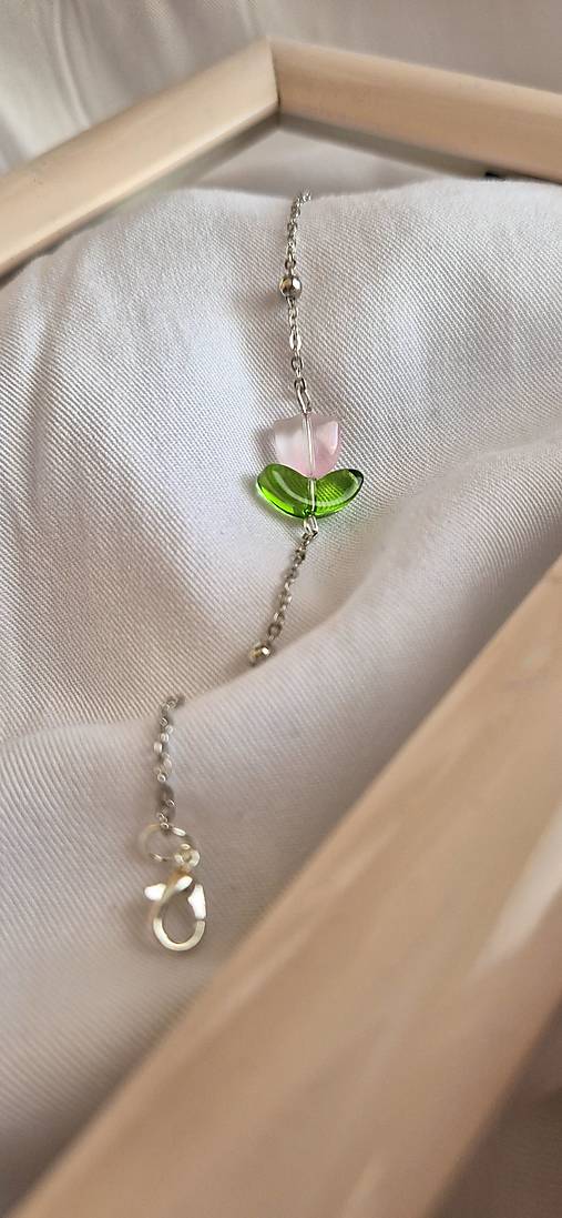 Náramky - Tulipán náramok - 17396810_