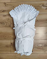 Detský textil - Madeirová zavinovačka vhodná na krst - M13 - 17397030_