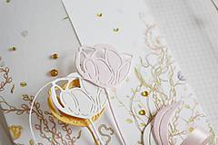 Papiernictvo - Gratulačný pozdrav - tulipány - 17400777_