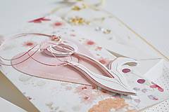 Papiernictvo - Gratulačný pozdrav - tulipán + srdce - 17400819_
