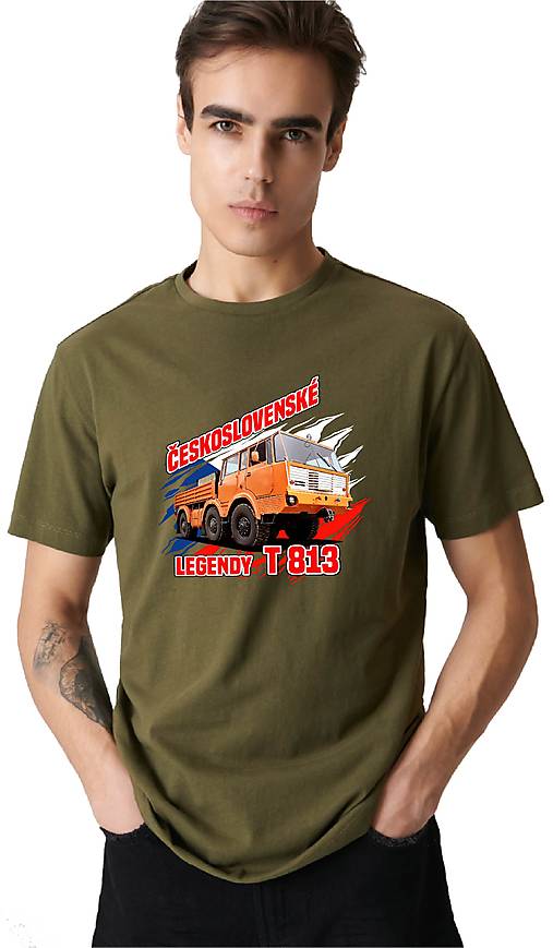 Pánske oblečenie - Československé legendy T 813 pánske - 17401260_