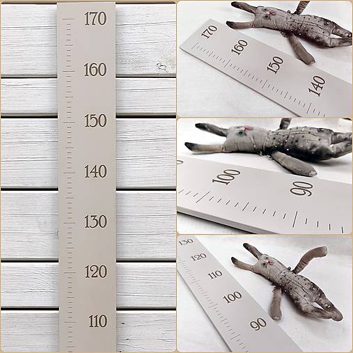 Nábytok - Rastový meter pre deti - 17403369_